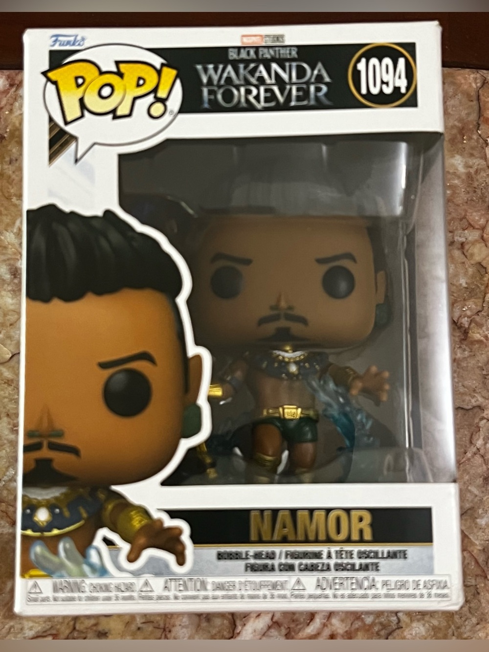Funko Pop! Marvel Black Panther Wakanda Forever Namor Vinyl Figure #1094